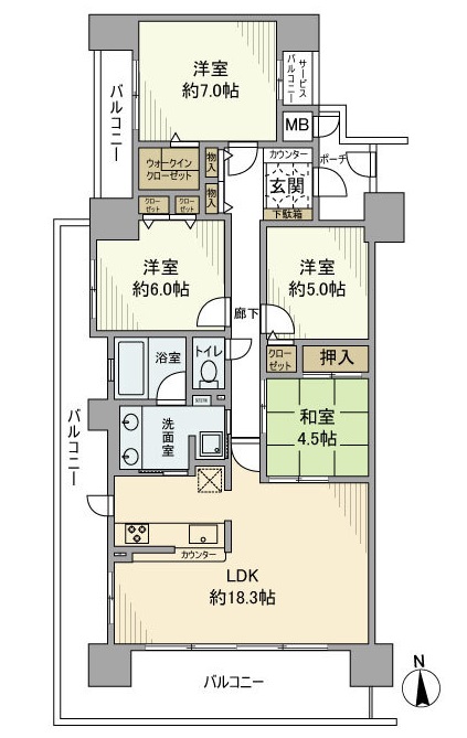 間取図