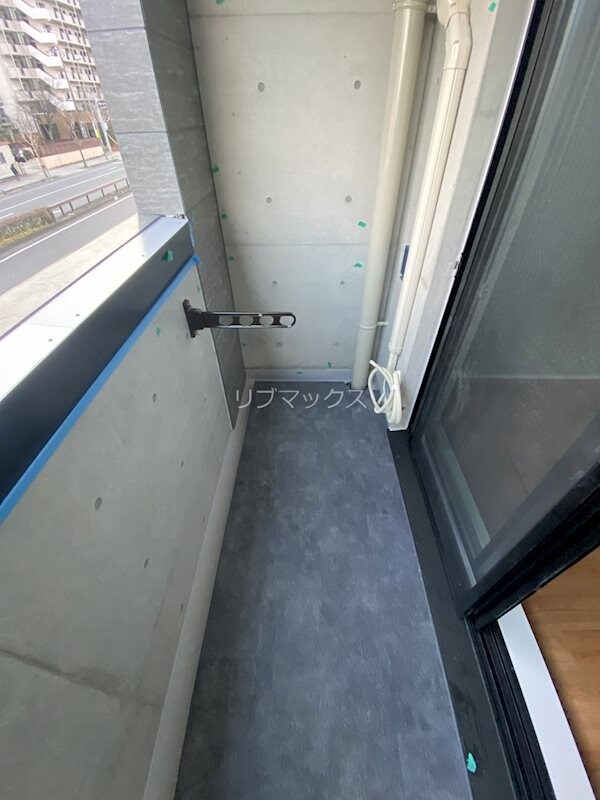 バルコニー(※建設時写真)