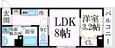 東海道本線・山陽本線<JR神戸線> 西宮駅 3階建 築5年の間取図