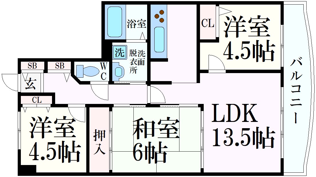 間取図