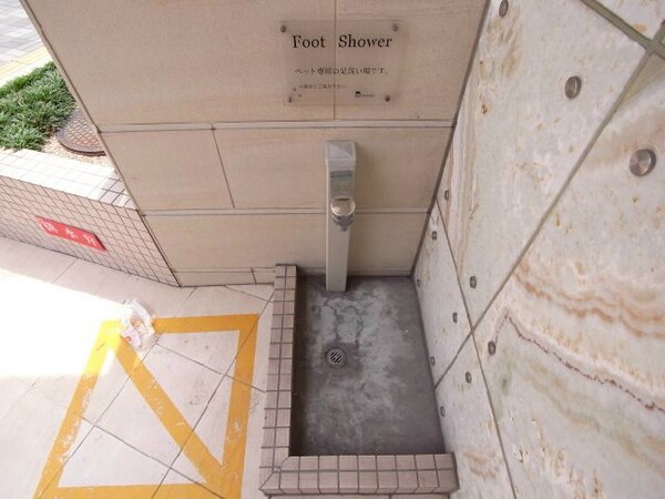 建物設備(ペット専用足洗い場です★)