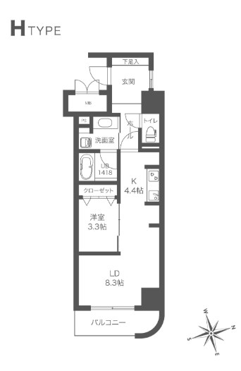 間取図
