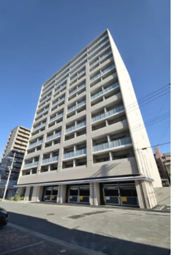 建物設備(ゆとりのあるエントランスです)