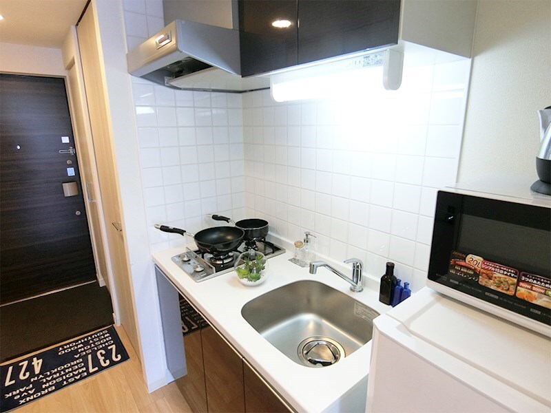 物件内観写真7　(2口ガスキッチン・グリル付き)