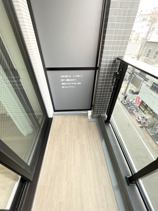 バルコニー(別号室参考写真)