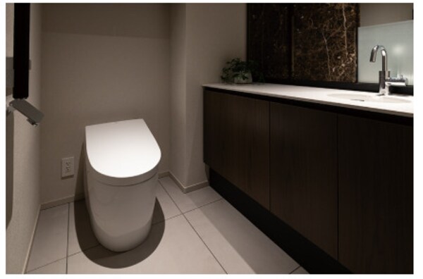 トイレ(参考写真・モデルルームです・家具小物類はつきません)