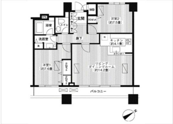 間取図
