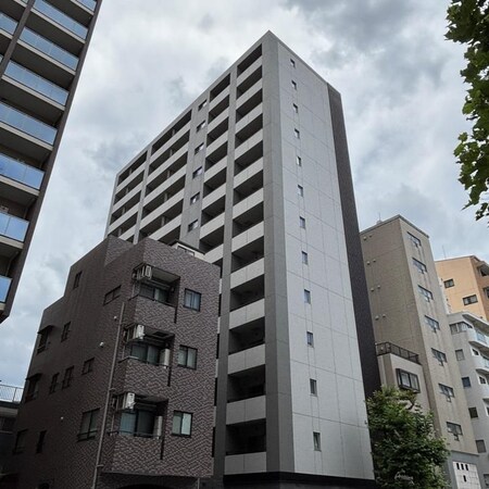 パークアクシス神楽坂・早稲田通り外観写真