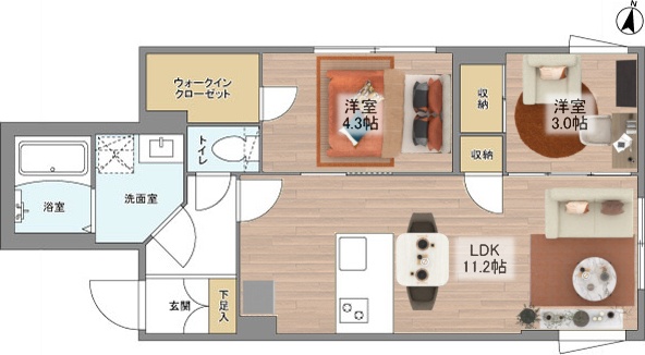 間取図