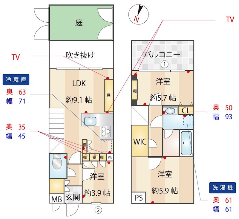間取図