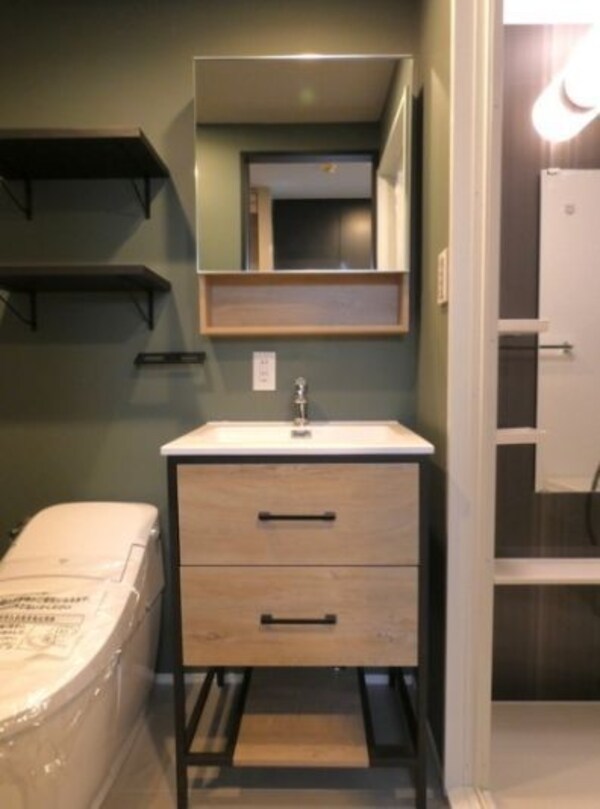 洗面・脱衣所(別号室参考写真)