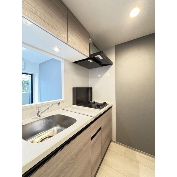 キッチン(※同じ間取り別号室参考写真)