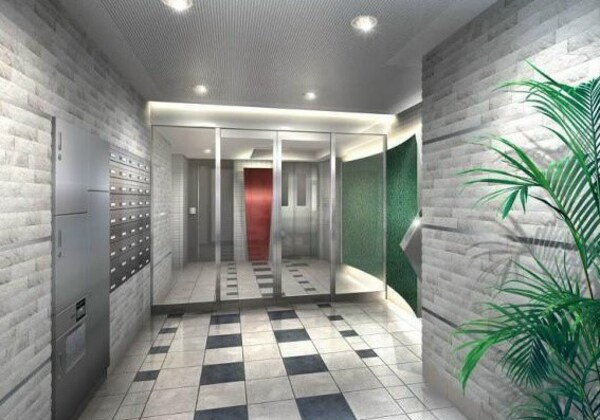 エントランス(弊社は全物件が仲介手数料半月分+税でご紹介可能です。)