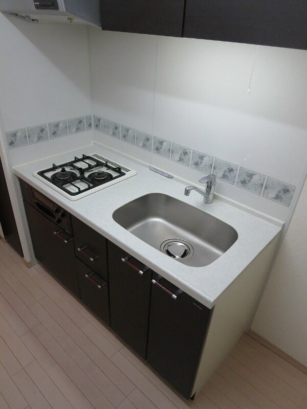 物件内観写真5　(☆システムキッチン・2口ガスコンロ)