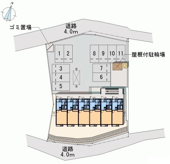 物件外観写真2　(ゴミ置き場)
