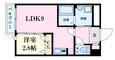 月光江波東弐番館の間取図