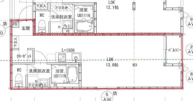 間取図