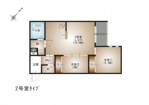 間取図