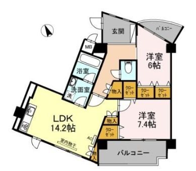 間取図