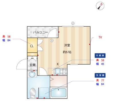 間取図