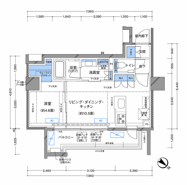 間取図