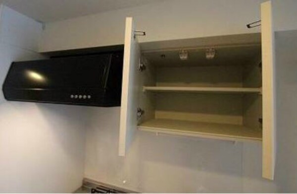 その他(キッチン・レンジフードと収納棚)