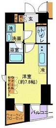 銀座線 末広町駅 10階建 築11年の間取図