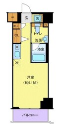 スパシエ東神奈川の間取図