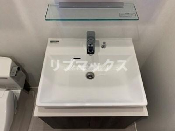 洗面・脱衣所(洗濯機、掃除機等リブマックス仕様の家具家電付き)