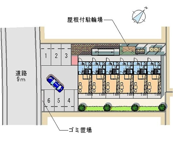 駐車場(ゴミ置き場)
