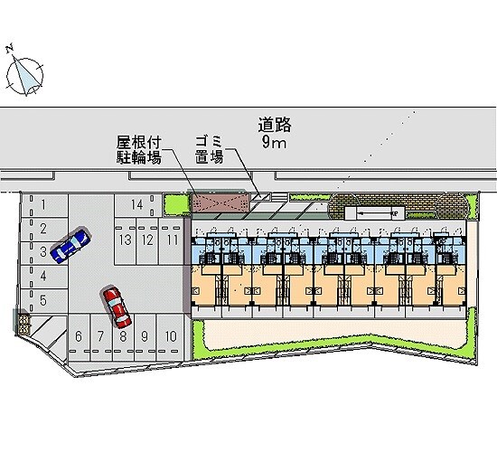 物件外観写真2　(ゴミ置き場)