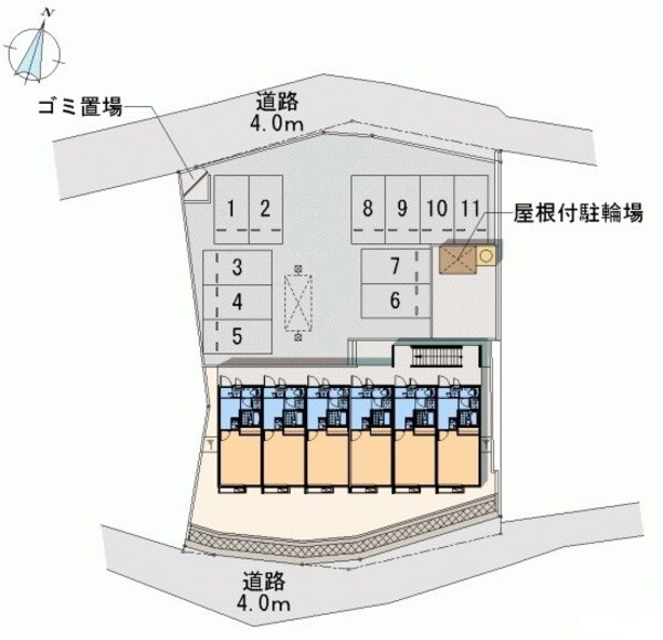 駐車場(ゴミ置き場)