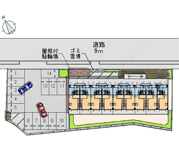 駐車場(ゴミ置き場)