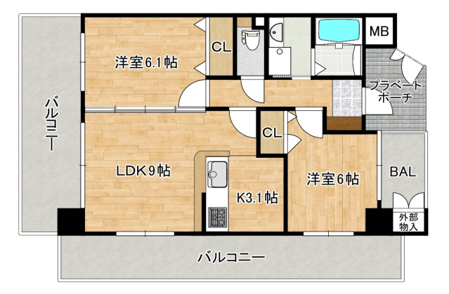 間取図