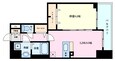 プレサンス広島中央の間取図