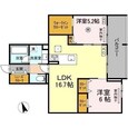 Clarus古市橋の間取図