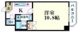 ウイング平和大通りの間取図