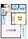 Regalest LF庚午北の間取図