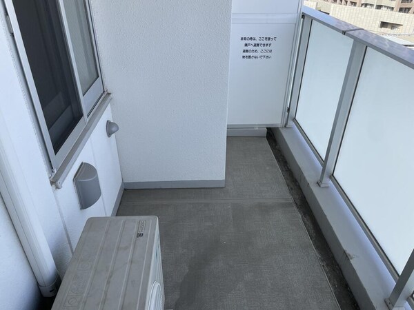 バルコニー(※同じタイプ別号室参考写真)