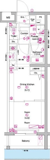 間取図
