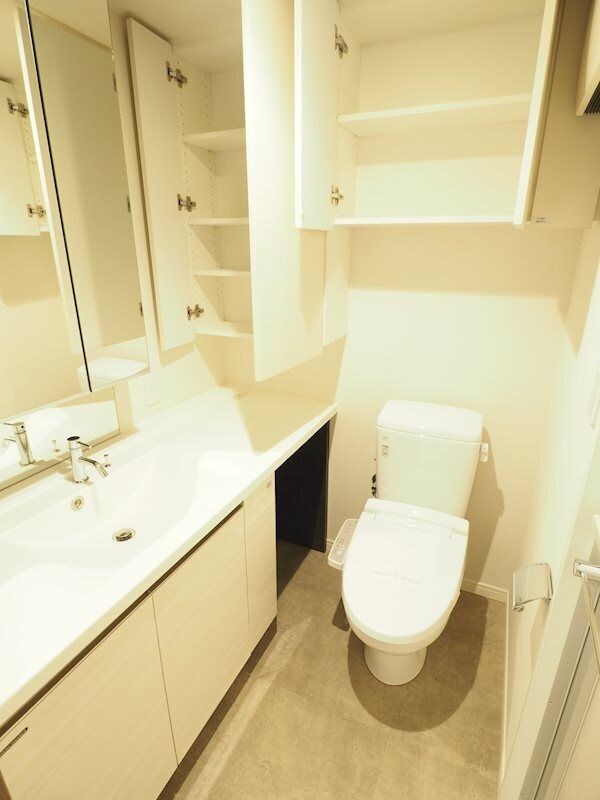 洗面・脱衣所(※同じ間取り別号室参考写真)