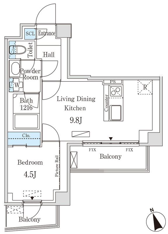 間取図
