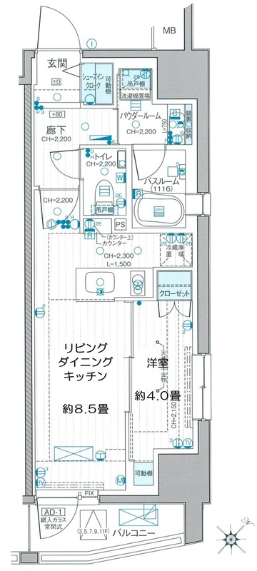 間取図