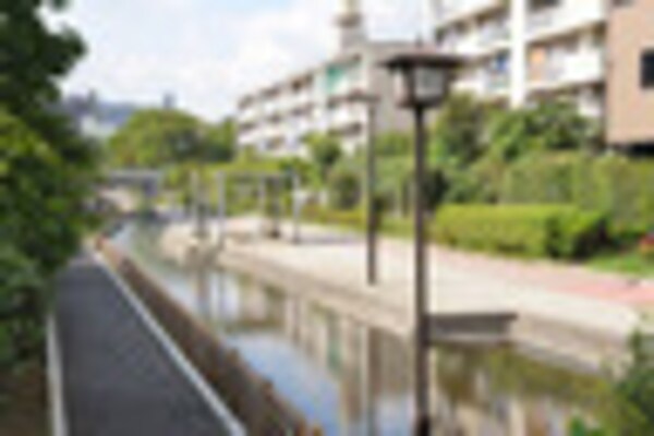 周辺環境(古石場川親水公園 1226m)