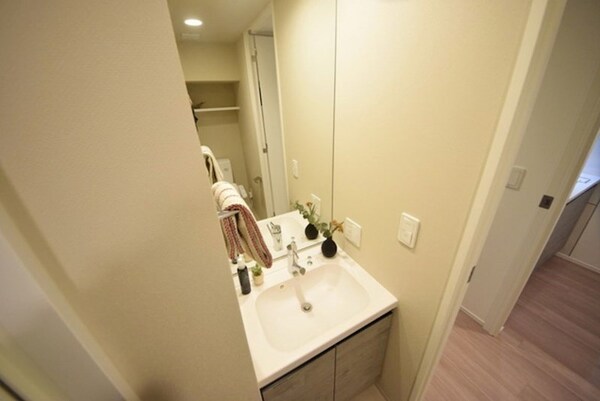 洗面・脱衣所(モデルルーム)