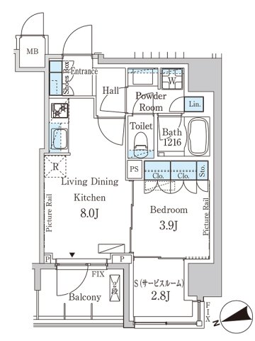 間取図