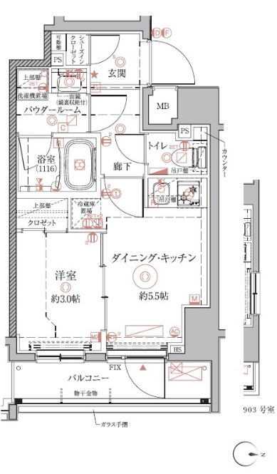 間取図