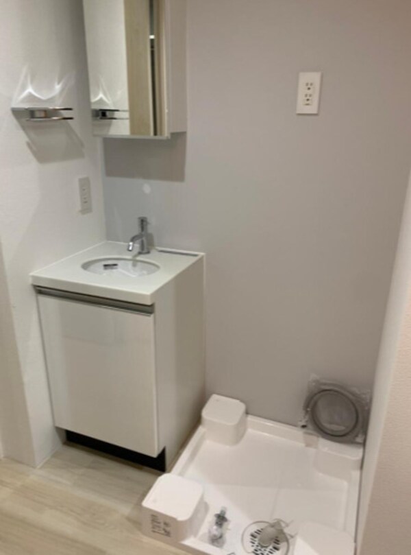 洗面・脱衣所(モデルルーム)