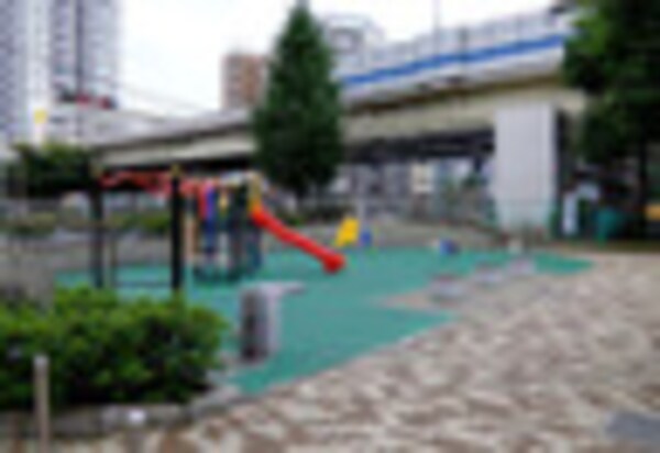 周辺環境(芝大門二丁目児童遊園 1052m)