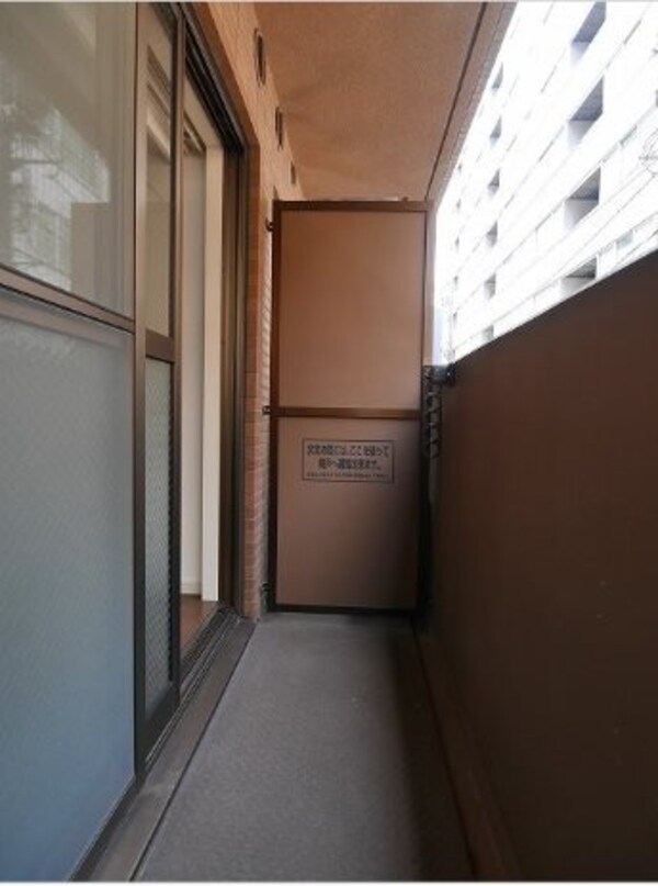 バルコニー(家具家電付きセットアップ賃貸)